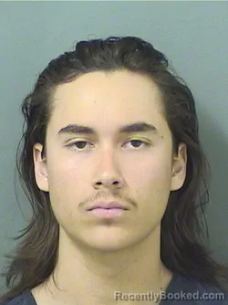 Mugshot of GABRIEL IZEQUILLA booked in Palm Beach County, Florida on March 24, 2026