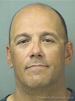 Mugshot of CARLOS M Jr ALFONSO booked in Palm Beach County, Florida on March 24, 2026