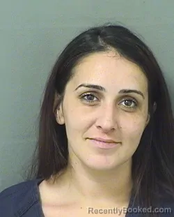 Mugshot of AMANDA B SIMMONS booked in Palm Beach County, Florida on March 24, 2026