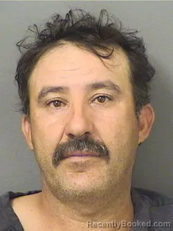 Mugshot of JAVIER SILVAHERNANDEZ booked in Palm Beach County, Florida on March 25, 2026