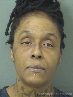 Mugshot of TEDRA MCBURROWS booked in Palm Beach County, Florida on March 25, 2026