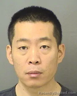 Mugshot of WEI LIU booked in Palm Beach County, Florida on March 25, 2026