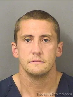 Mugshot of TYLER HULTS booked in Palm Beach County, Florida on March 25, 2026