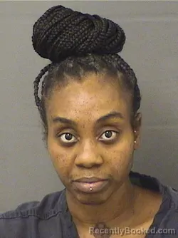 Mugshot of KENNEISHA CACHE BELL booked in Palm Beach County, Florida on March 25, 2026