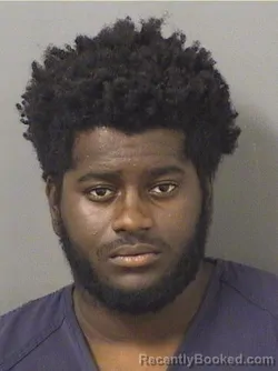 Mugshot of MANASSE HIVINSON JEANMARI booked in Palm Beach County, Florida on March 25, 2026