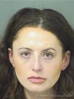 Mugshot of NINA ROSE SCHMIDT booked in Palm Beach County, Florida on March 25, 2026