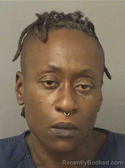 Mugshot of ALICIA BENOMY BOOTLE booked in Palm Beach County, Florida on March 25, 2026