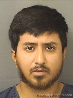 Mugshot of JESSE ALVAREZ URBANO booked in Palm Beach County, Florida on March 25, 2026
