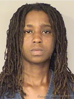 Mugshot of SHAWNTAVIA TANYA SCOTT booked in Palm Beach County, Florida on March 25, 2026