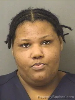 Mugshot of RONEISHA L SAMPSON booked in Palm Beach County, Florida on March 25, 2026
