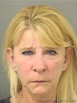 Mugshot of MICHELLE MAHALA booked in Palm Beach County, Florida on March 26, 2026