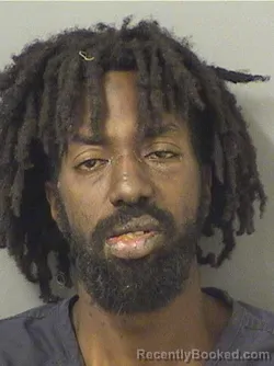 Mugshot of MARKENDEL ALEXIS booked in Palm Beach County, Florida on March 26, 2026