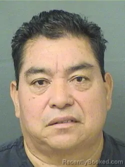 Mugshot of JESUS LEOCADIO DIAZ booked in Palm Beach County, Florida on March 26, 2026