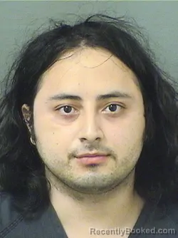 Mugshot of GALO SEBASTIAN ARIZAGA booked in Palm Beach County, Florida on March 26, 2026