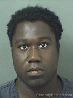 Booking photo from Palm Beach County, Florida
