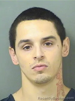 Mugshot of JAYSON ABEL MIRANDA booked in Palm Beach County, Florida on March 26, 2026