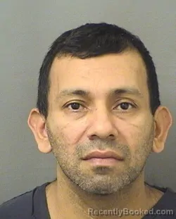 Mugshot of MARVIN A VANEGASPORTILLO booked in Palm Beach County, Florida on March 27, 2026