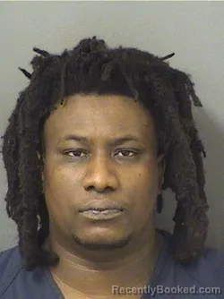 Mugshot of JORDAN DESTINE booked in Palm Beach County, Florida on March 27, 2026