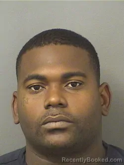 Mugshot of SHON LASHARD GRIMSLEY booked in Palm Beach County, Florida on March 27, 2026