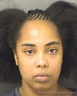 Mugshot of JONKERIA MONIQUE MACKLIN booked in Palm Beach County, Florida on March 27, 2026