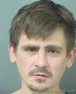 Mugshot of JOSEPH RYAN DULIN booked in Palm Beach County, Florida on March 27, 2026