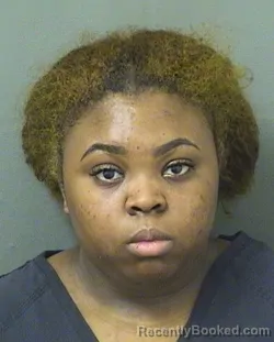 Mugshot of ZIPPORAH CIERRA SAADIYA SANDERS booked in Palm Beach County, Florida on March 28, 2026