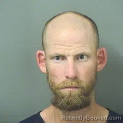 Mugshot of CHRISTIAN RYAN BALL booked in Palm Beach County, Florida on March 28, 2026