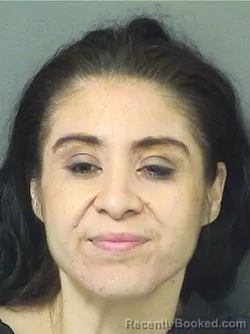 Mugshot of REBECA ROMERO PEREZ booked in Palm Beach County, Florida on March 28, 2026