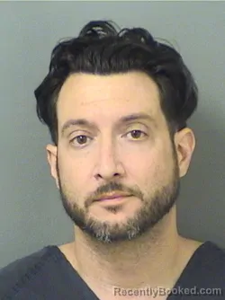 Mugshot of MOSHE DUNOFF booked in Palm Beach County, Florida on March 28, 2026