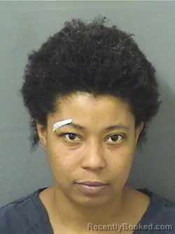 Mugshot of MICHELE LASHAE JACKSON booked in Palm Beach County, Florida on March 28, 2026
