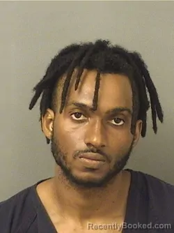 Mugshot of JERRY CLERIFANE booked in Palm Beach County, Florida on March 28, 2026