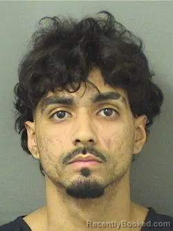 Mugshot of DERECK ONEILL CUEVASMARQUEZ booked in Palm Beach County, Florida on March 29, 2026