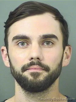 Mugshot of ANDREW JACOB SCHULTZ booked in Palm Beach County, Florida on March 29, 2026