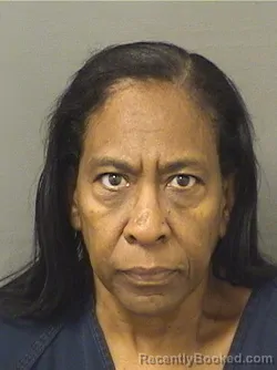 Mugshot of DELPHENA ANN MANN booked in Palm Beach County, Florida on March 30, 2026