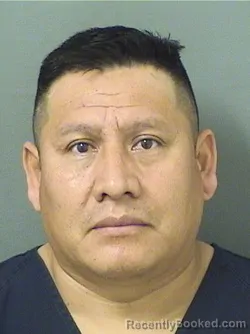 Mugshot of CESAR PEREZDELGADO booked in Palm Beach County, Florida on March 30, 2026