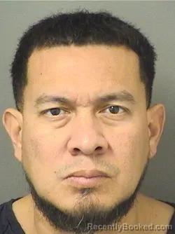 Mugshot of YEYSSON A LUNA booked in Palm Beach County, Florida on March 30, 2026