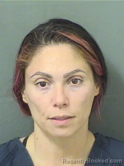 Mugshot of MONICA MARIA SALDIBAR booked in Palm Beach County, Florida on March 30, 2026