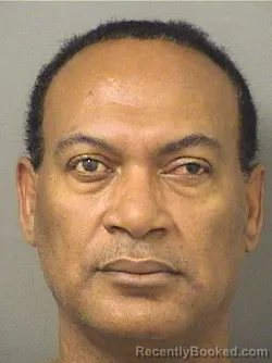 Mugshot of FITZGERALD STMICHAEL CRAWFORD booked in Palm Beach County, Florida on March 30, 2026