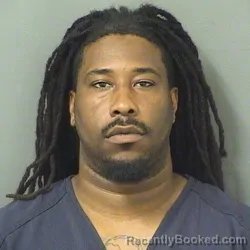 Mugshot of NAADIR JAUHAR JOHNSON booked in Palm Beach County, Florida on March 31, 2026