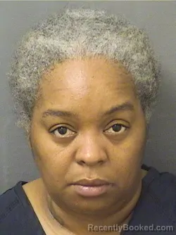 Mugshot of SHARHONDA LASHAYE DENSON booked in Palm Beach County, Florida on March 31, 2026