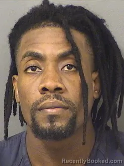 Mugshot of VAN STEAVEN CERON booked in Palm Beach County, Florida on March 31, 2026