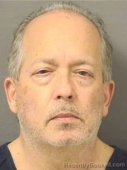 Mugshot of GREGG BRIAN WEISS booked in Palm Beach County, Florida on March 31, 2026