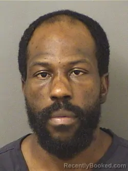 Mugshot of INELORD PIERRE booked in Palm Beach County, Florida on March 31, 2026