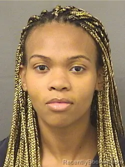 Mugshot of SUMMER SHICELSA BARNES booked in Palm Beach County, Florida on April 1, 2026