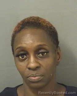 Mugshot of JOANNE MARIE ESTIME booked in Palm Beach County, Florida on April 1, 2026