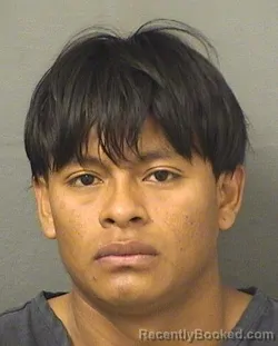 Mugshot of JESUS GILBERTO DIAZPEREZ booked in Palm Beach County, Florida on April 1, 2026