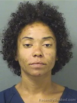 Mugshot of TAMIKA KATRINA LARSON booked in Palm Beach County, Florida on April 1, 2026