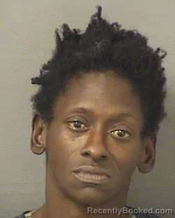 Mugshot of SHANTELLE DARIALLE HENDRIX booked in Palm Beach County, Florida on April 1, 2026