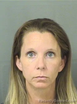 Mugshot of ALICIA JAMES CALLEA booked in Palm Beach County, Florida on April 1, 2026