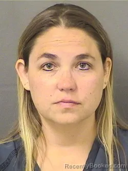Mugshot of ALICIA JOY SPRINGER booked in Palm Beach County, Florida on April 1, 2026